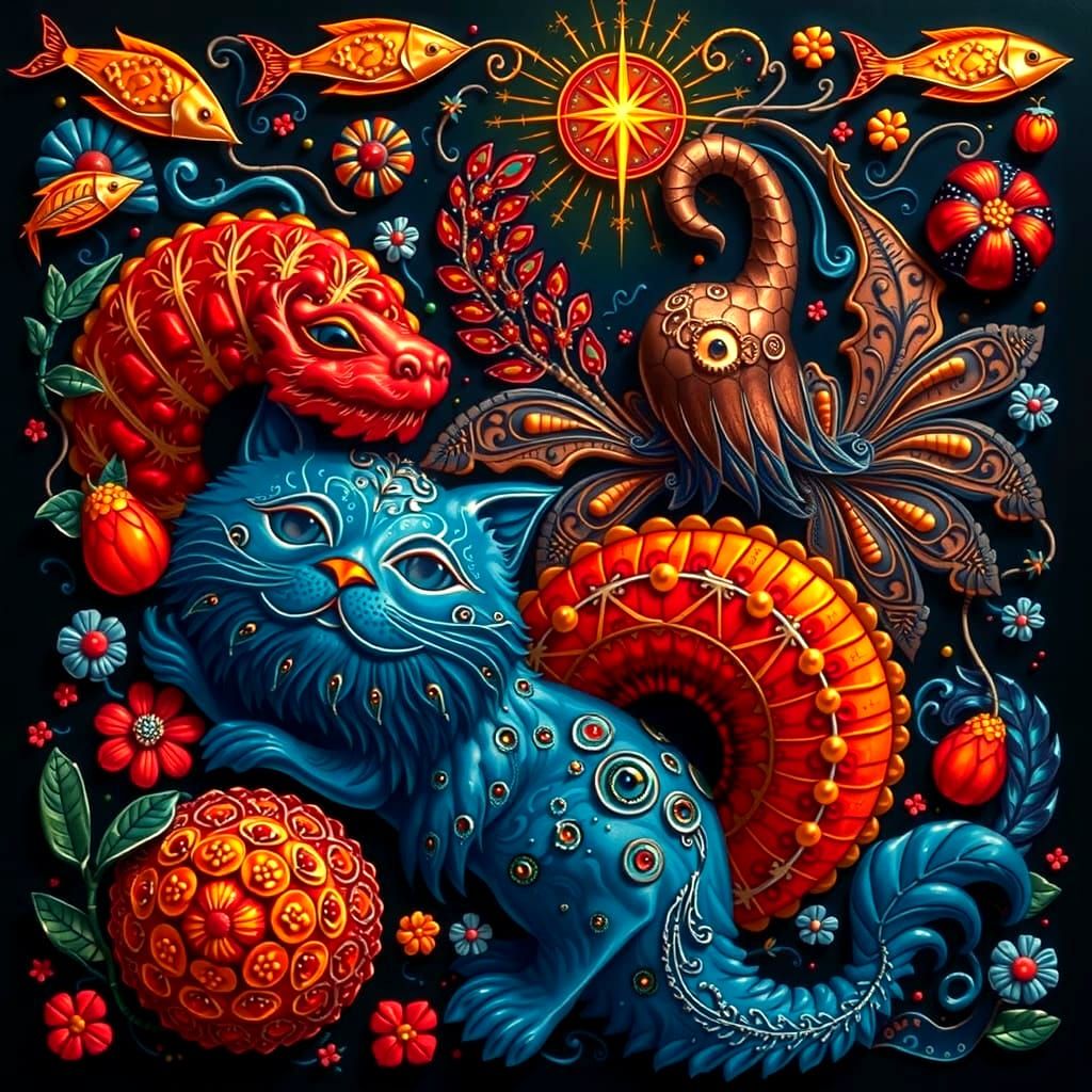 Maximalist Opulence with Triadic Colors