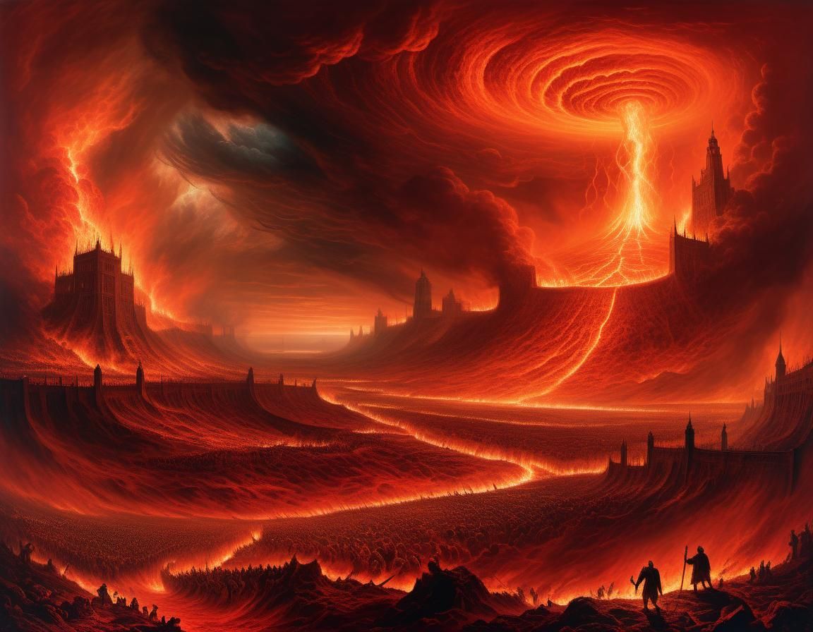 Infernal Depths: A Fiery Hellscape
