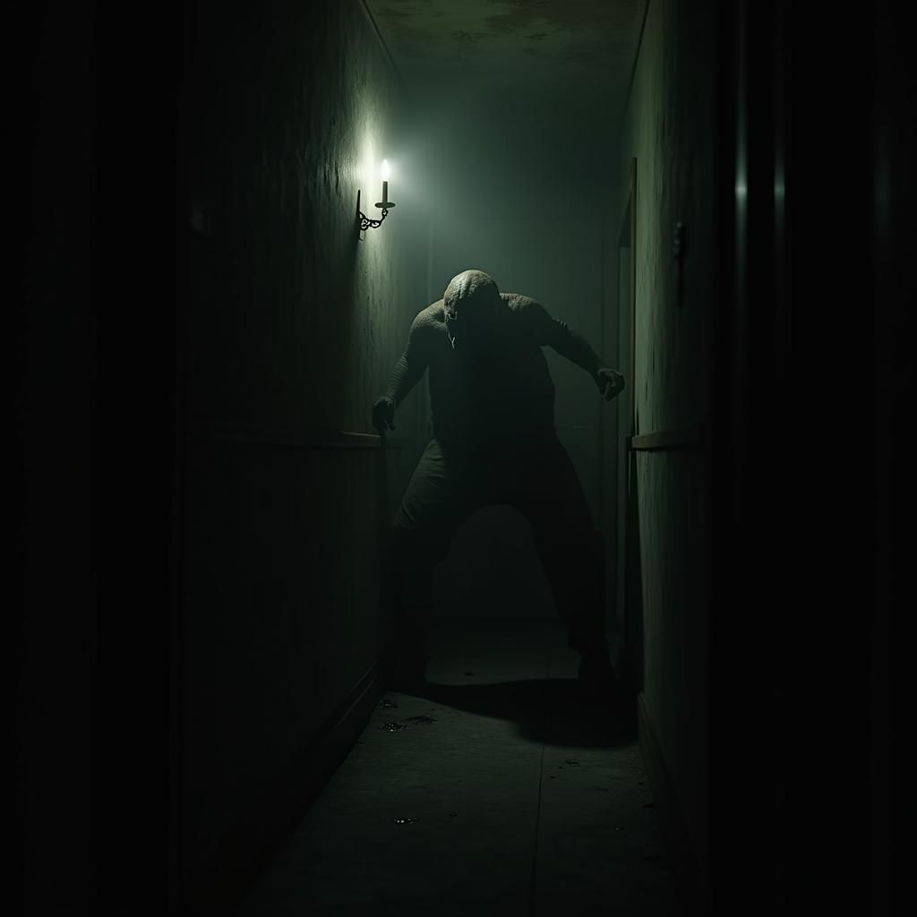 Terrifying Monster Emerges from Haunted Darkness