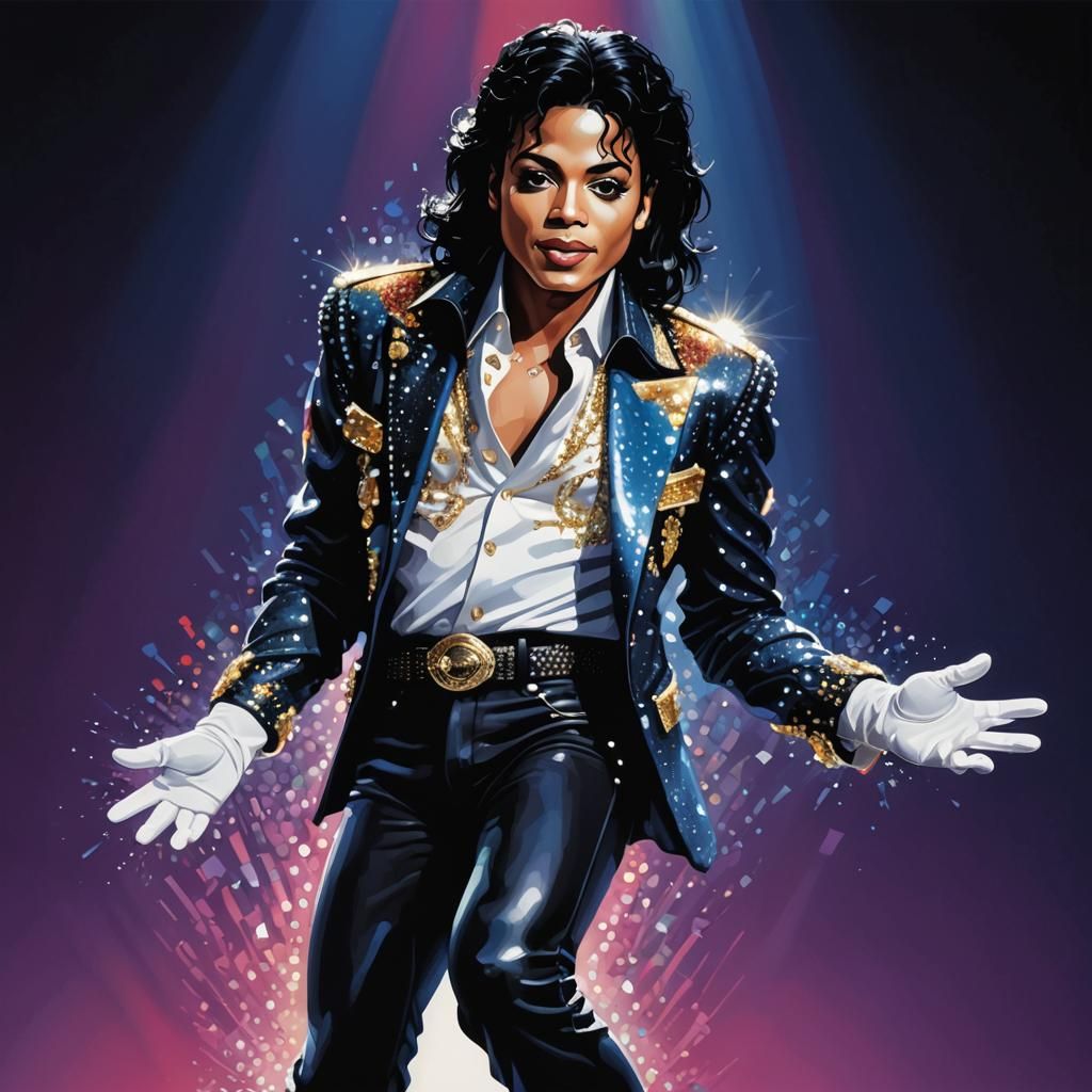 The late Michael Jackson