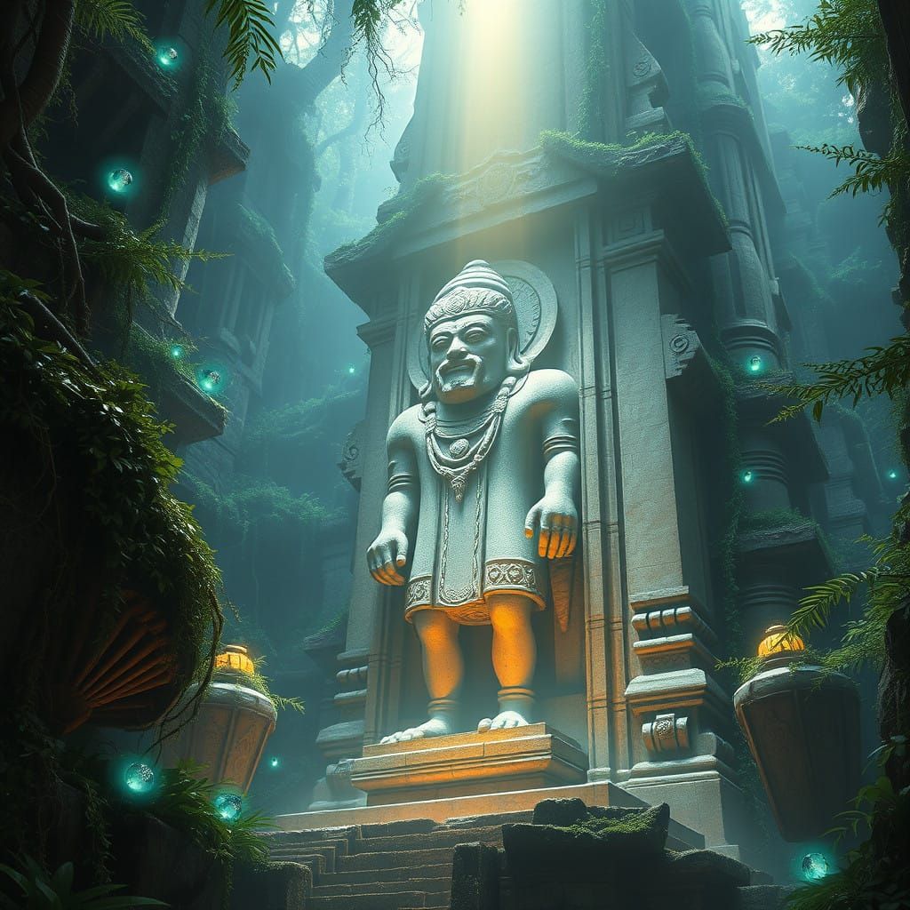 Ancient Temple Revealed in Mysterious Jungle Realm