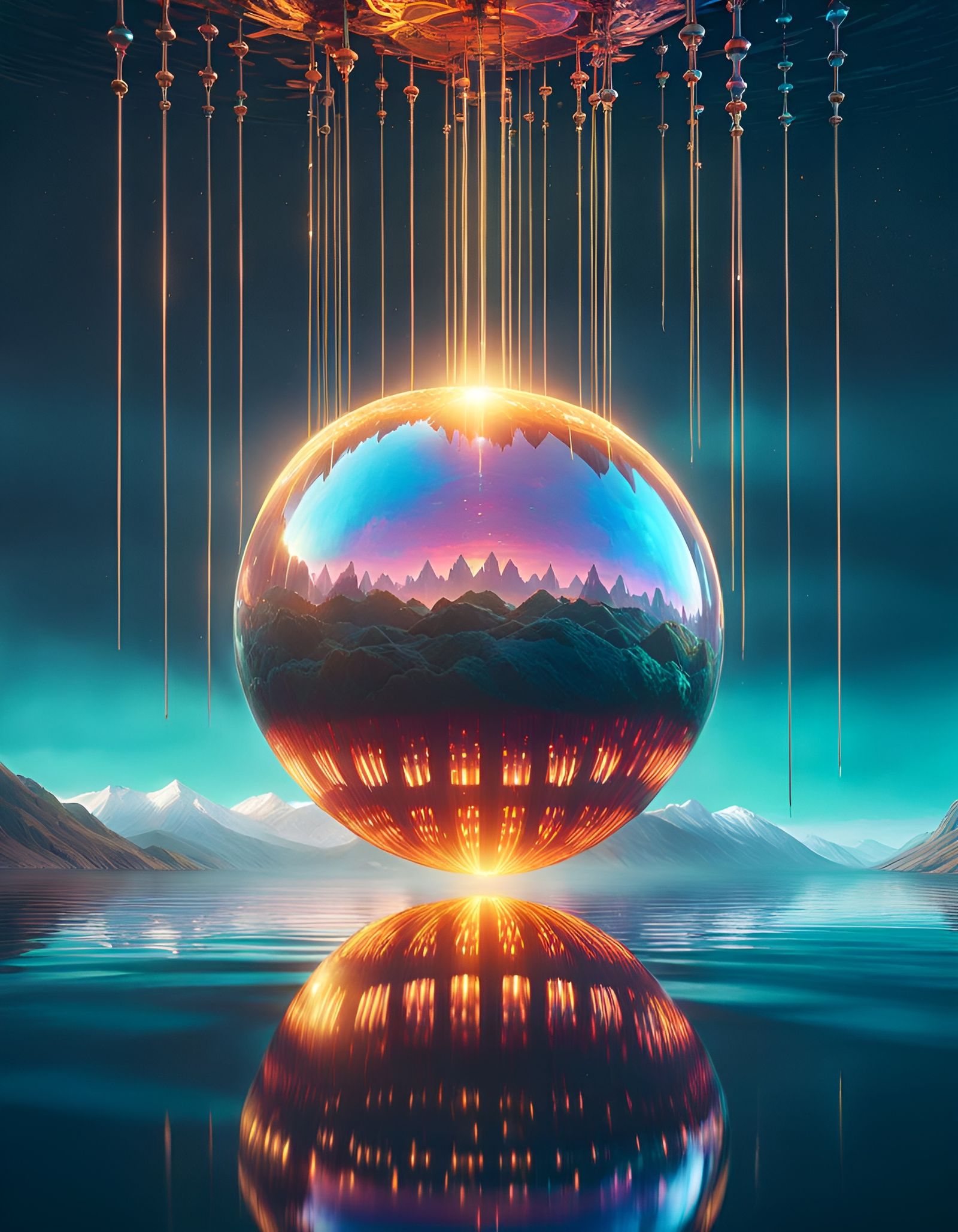 Iridescent Beast Levitation: Digital Art in IMAX