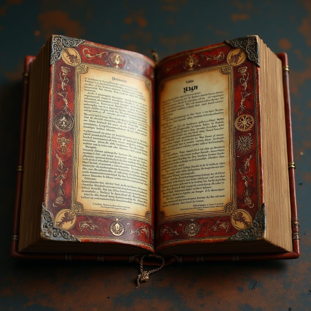 Ancient Leatherbound Grimoire Exposed, Reveal Secrets of the...