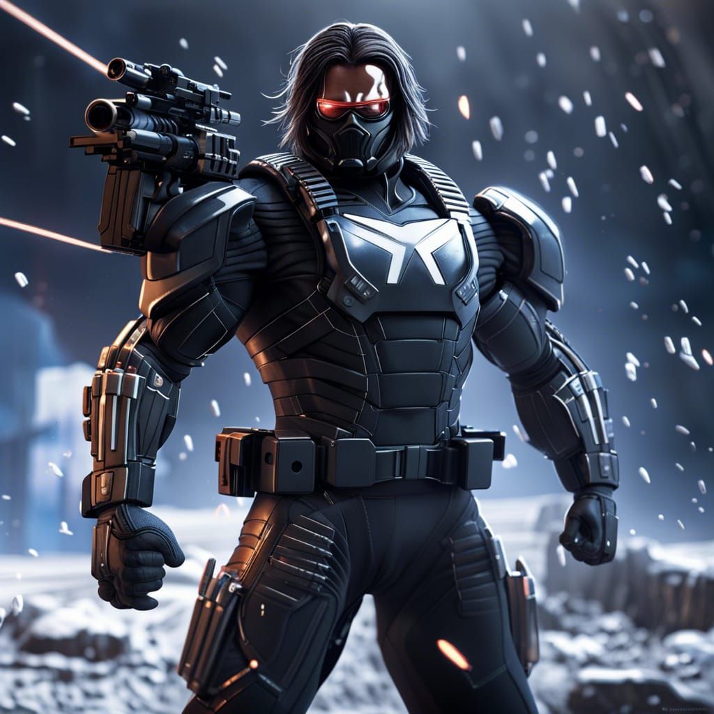 Epic Winter soldier 😎🤘