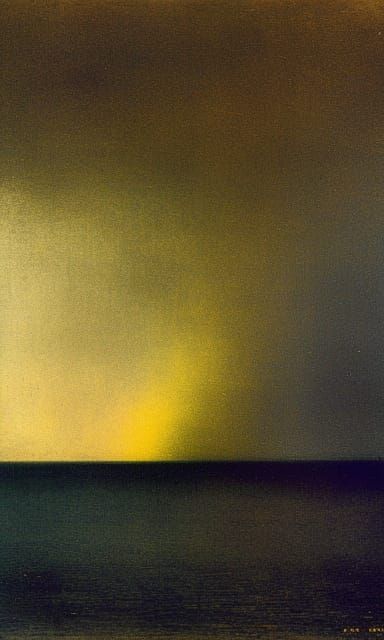 Ethereal Rainbow in Expressionist Style