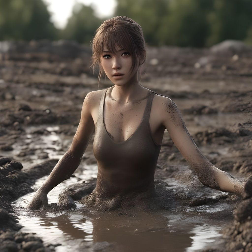 Simple Mud Texture Generated By AI