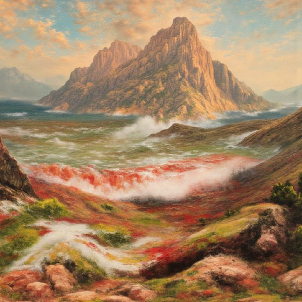 Vibrant Sunset in a Futuristic Cityscape