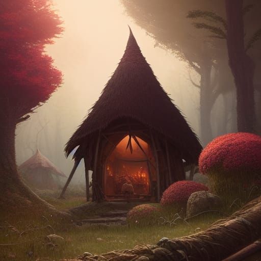 A witch hut