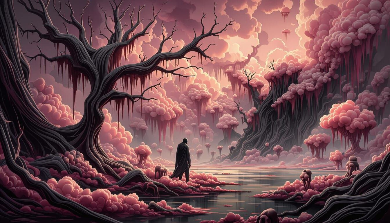 Soul in Turmoil Confronting Morbid Greed in SwampDream Style