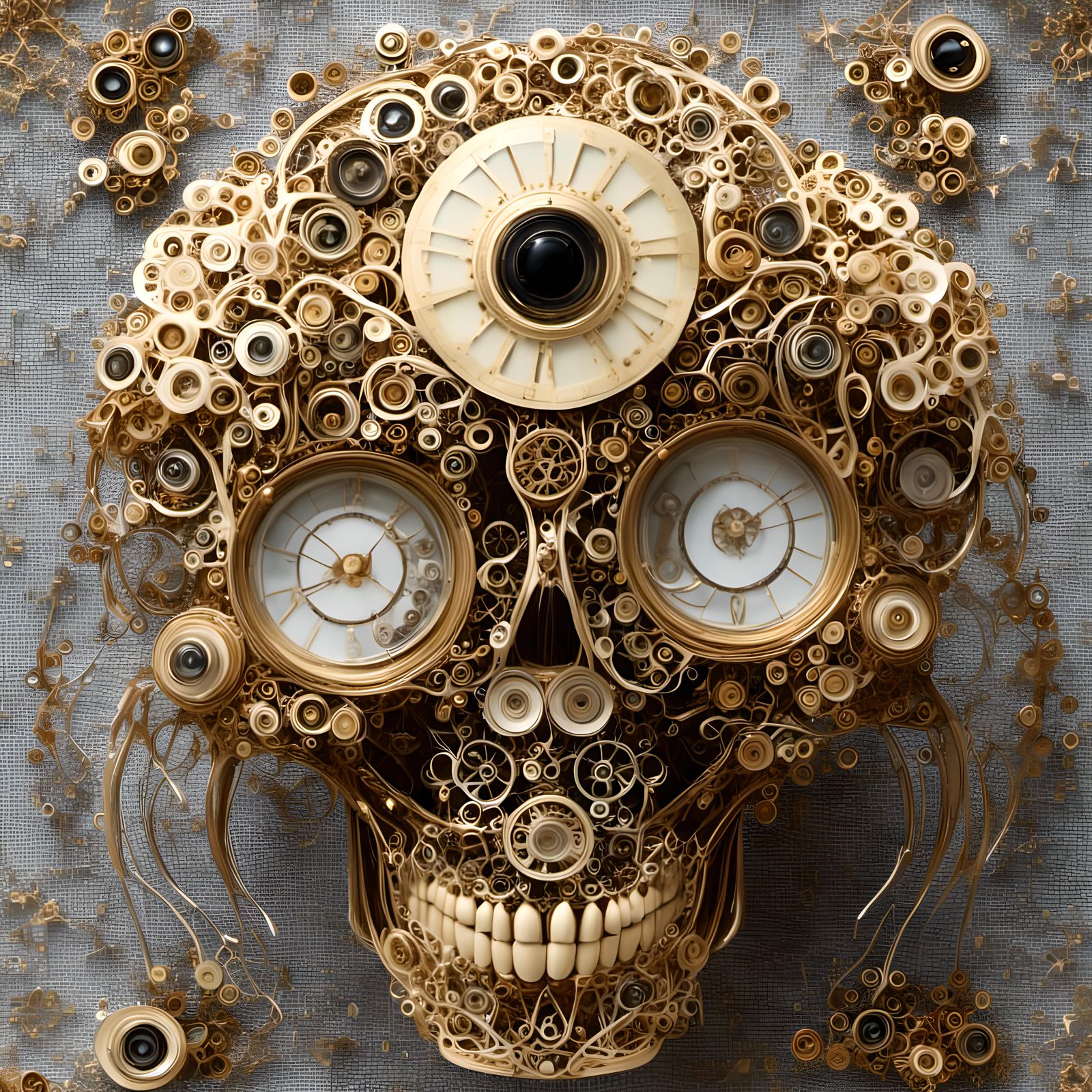 Fantastic Gadget Contraption of Evolved Metalwork