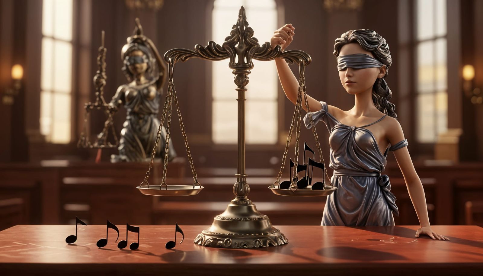 Cartoon Justice Weighs Musical Copyrights