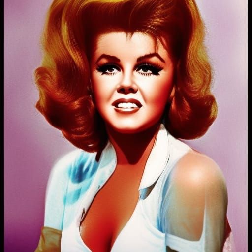 Elvis Presley and Ann Margret in 1950s Style