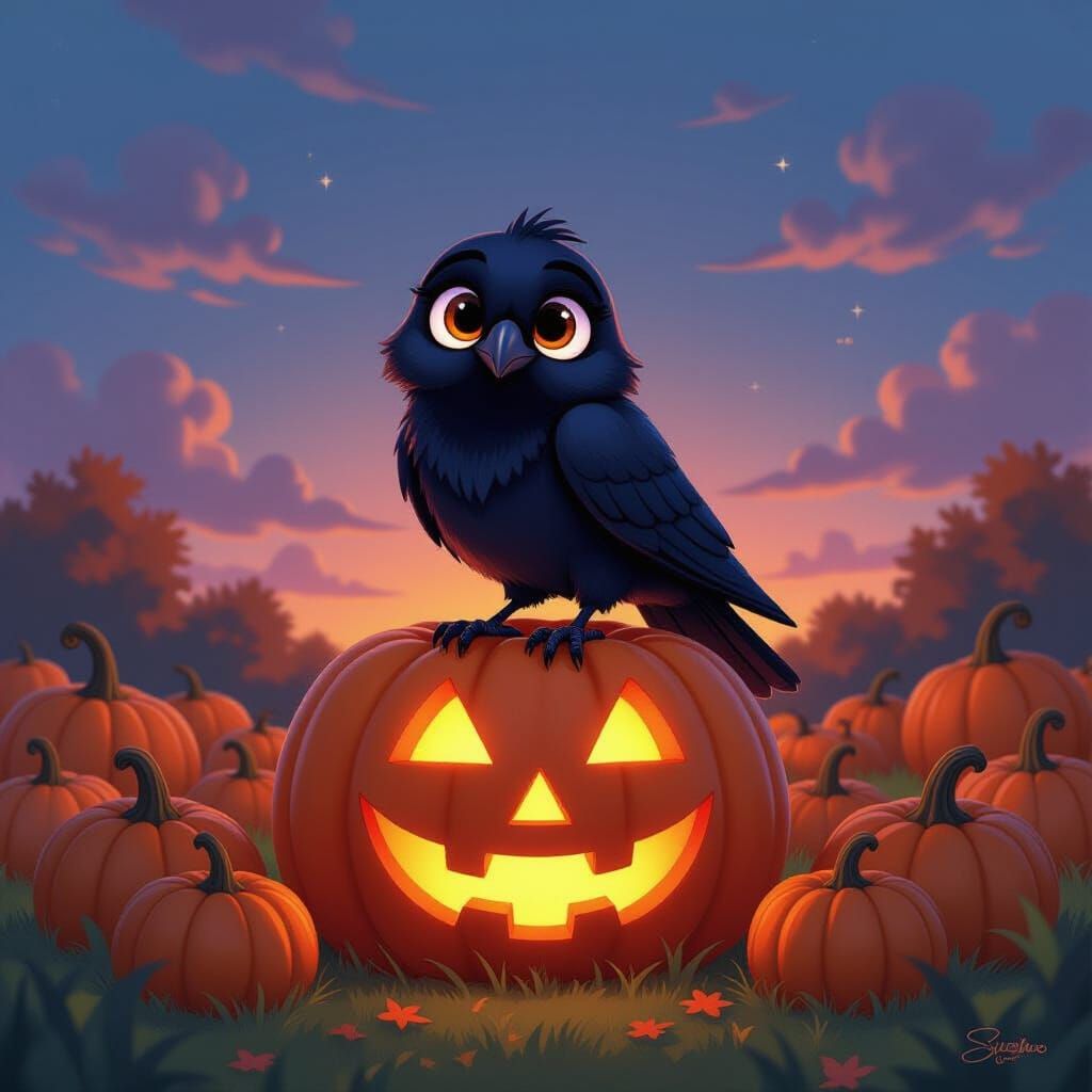 Just checking out the pumpkin patch