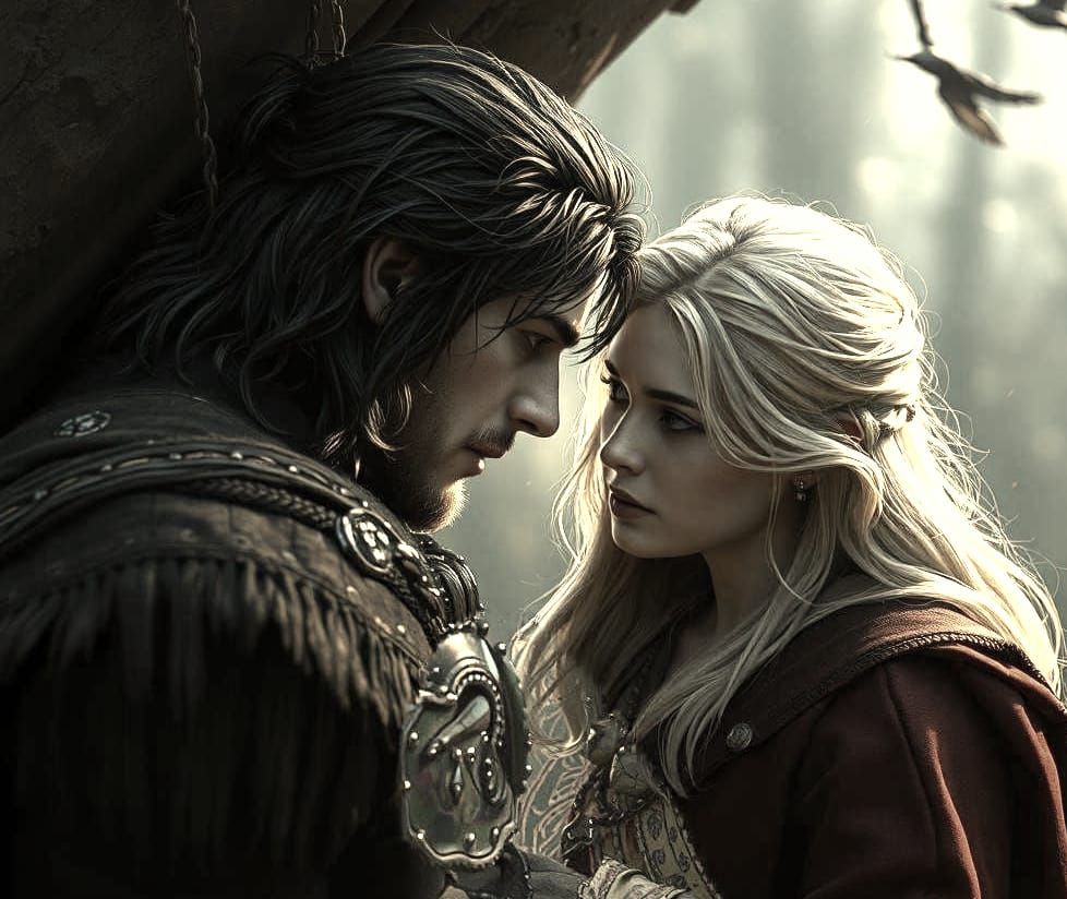 Forbidden Love Between Prince and Peasant: Dark Ages Fantasy