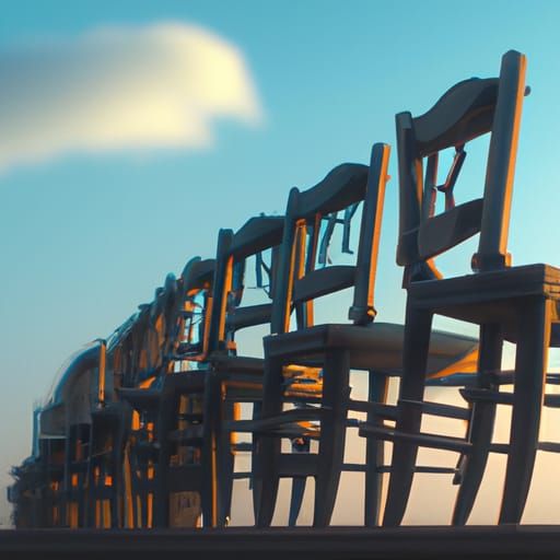 Chairs on Chairs: Studio Ghibli Anime Visual