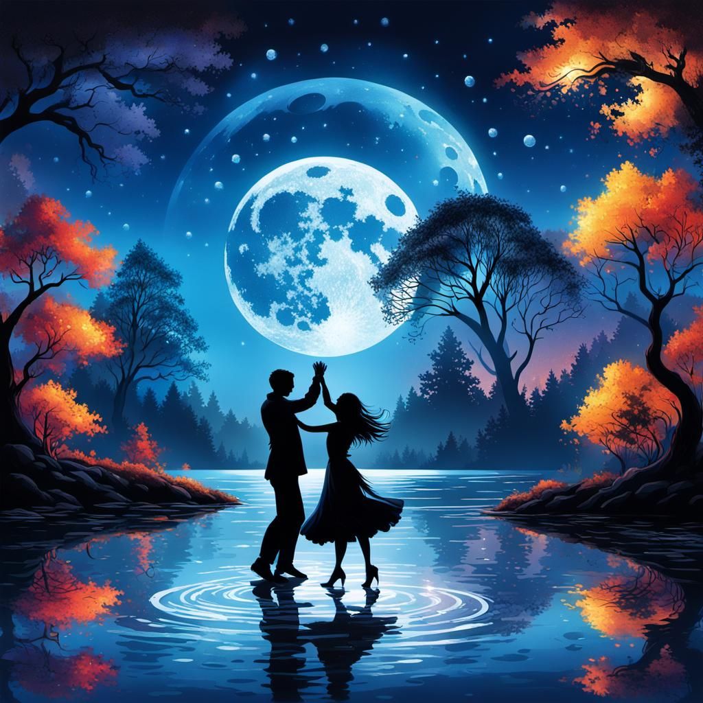 Dancing in the moonlight