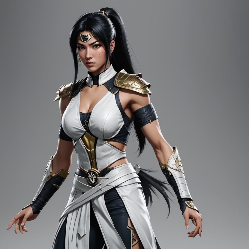 Sareena from Mortal Kombat in 3D Anime Art