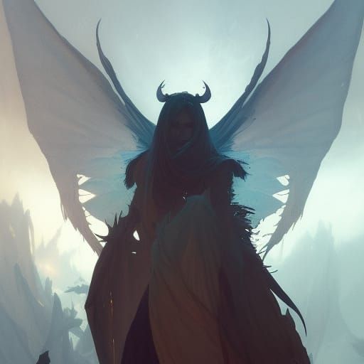 Dark Fantasy Demon Tail Concept Art