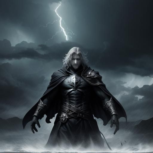 A large etching depicting a period of severe weather involvi...