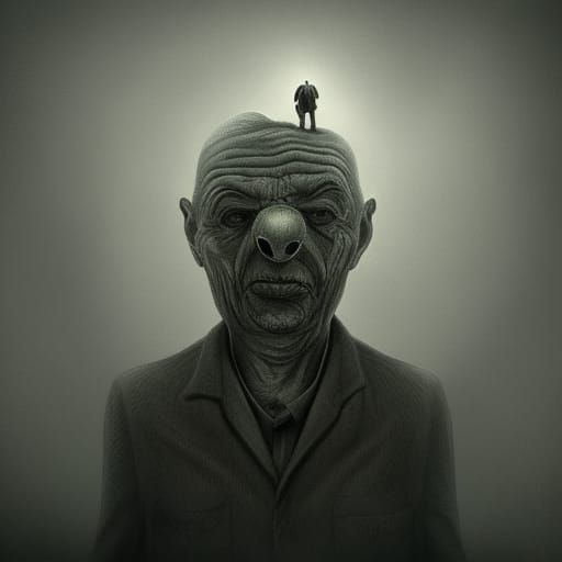 Detailed Boggie Man in Anton Semenov Style