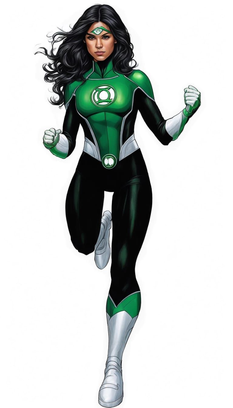 Adria Arjona as Green Lantern in Space