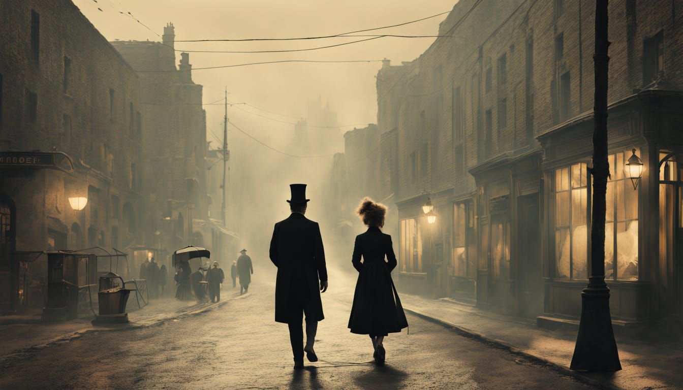 Golden Age Illustration in Muted Earthy Tones