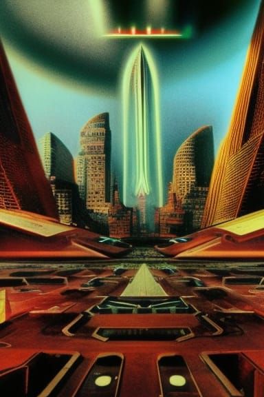 Hyperrealistic Alien Humanoids in a Futuristic City