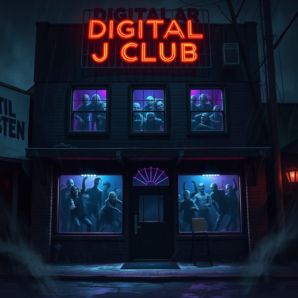 Haunted Nightclub: Zombies Rave on Halloween