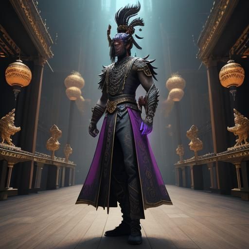 Mystical Temple VIP in Vibrant Fantasy Concept Art