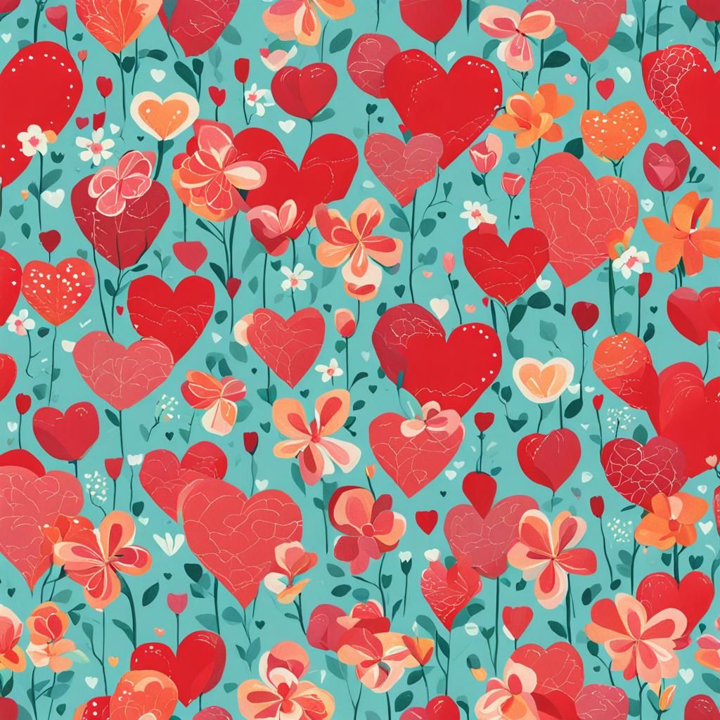 Heart-Shaped Floral Arrangement