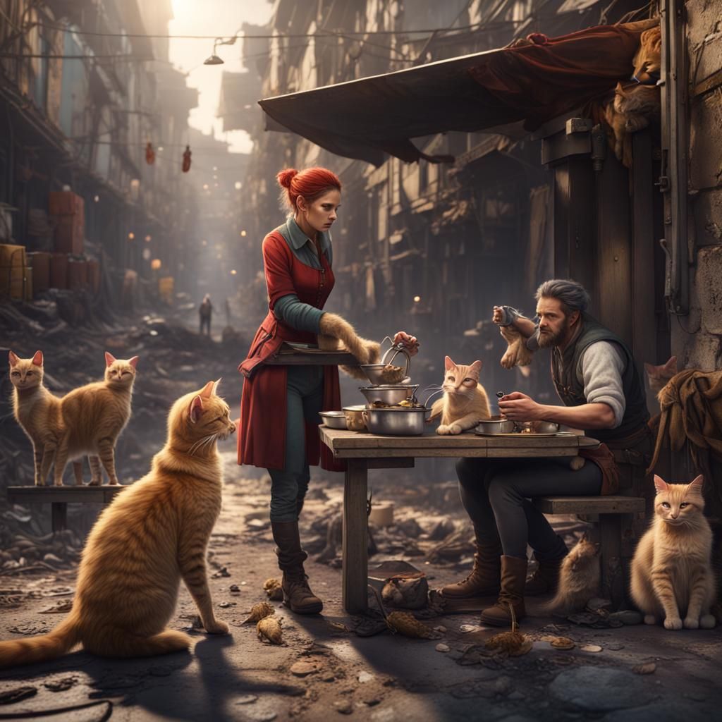 Rebellious Act of Kindness: Feeding Stray Cats