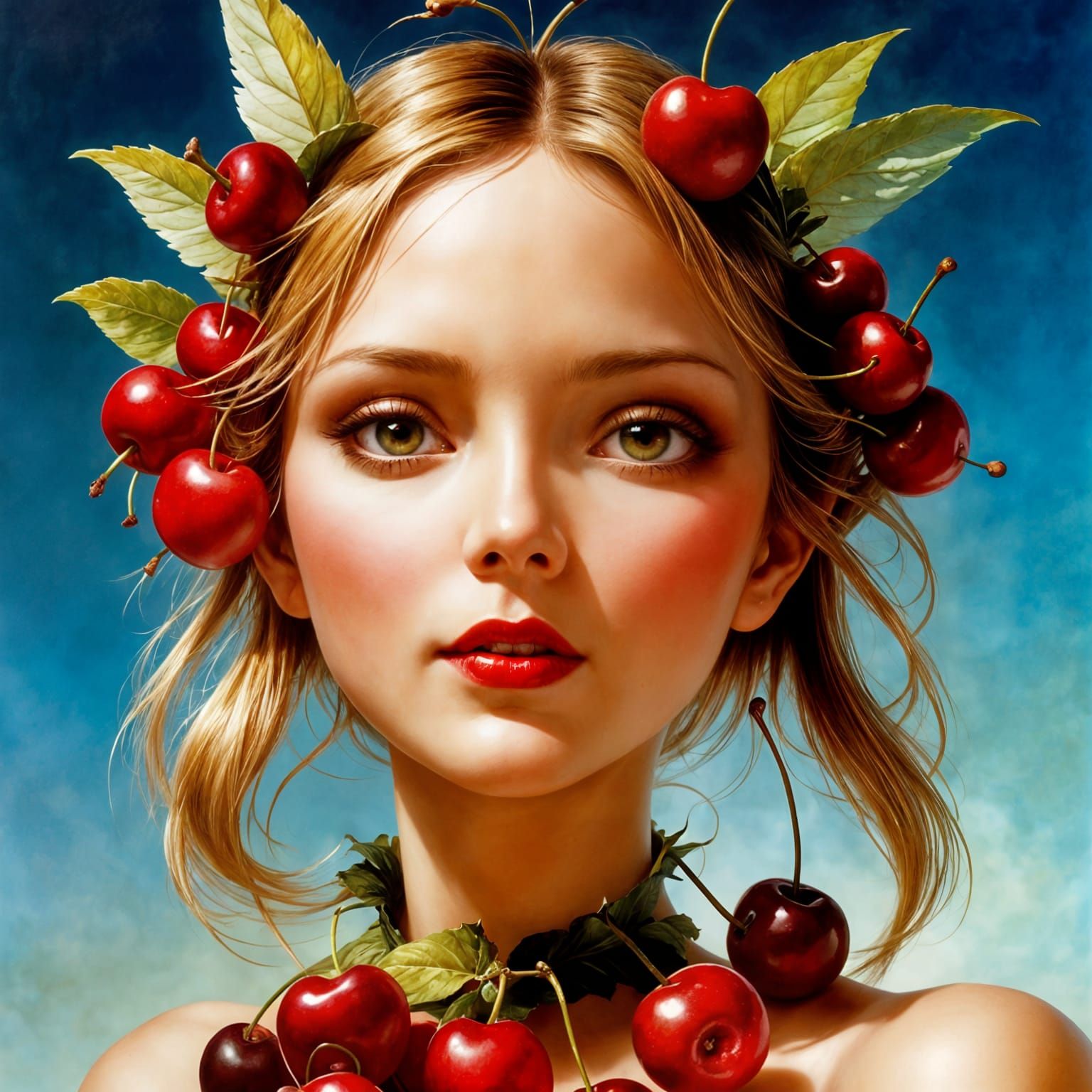 Cherry Fairies in a Magical World