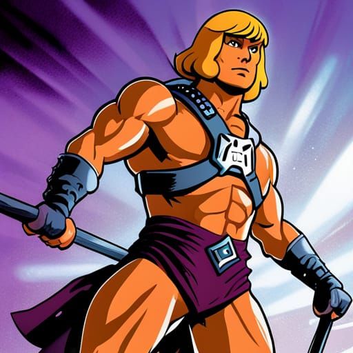 AI Generated Image of He-Man