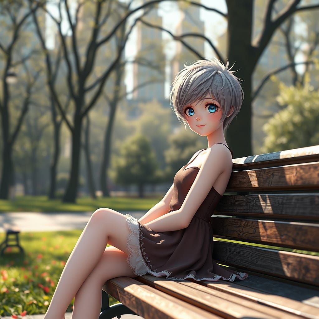 Just chilling in the park