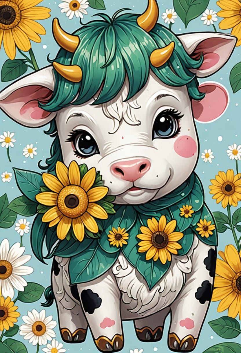 Chibi cow