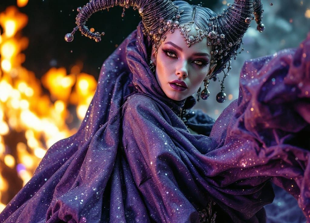 Space-Time Fabric Couture, Flouncing in Colour-Time Shift