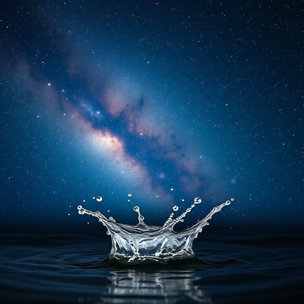 Splash and the Milky Way shines