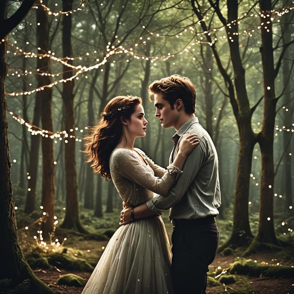 Bella and Edward's Romantic Dance in Twilight Hollow