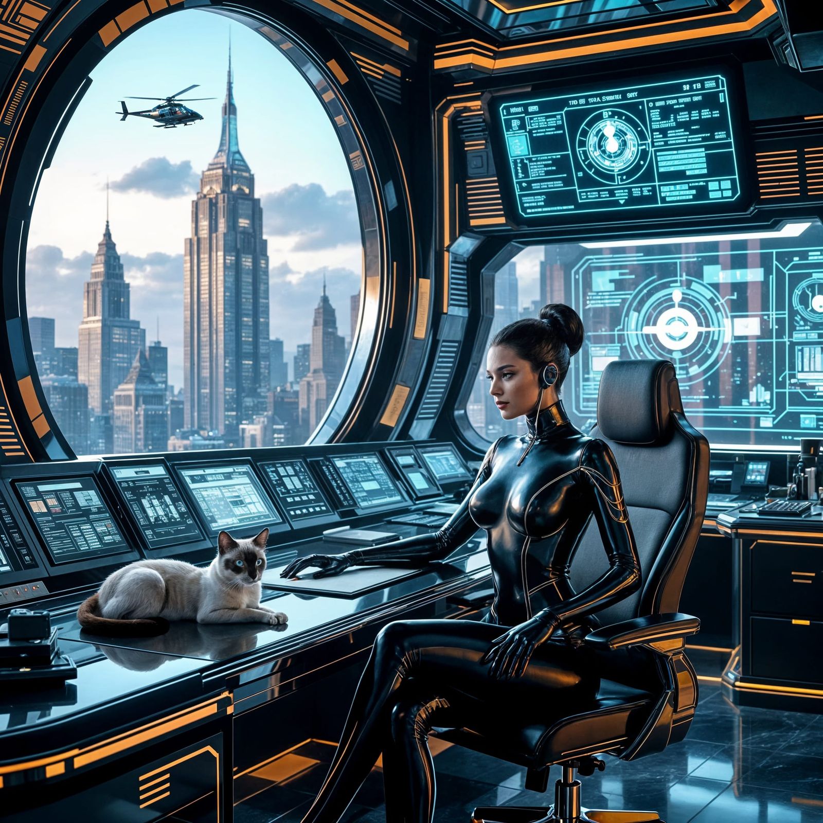 Supervillain Controls World From Art Deco Penthouse