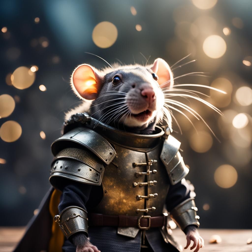 Rat Knight: Professional Photography
