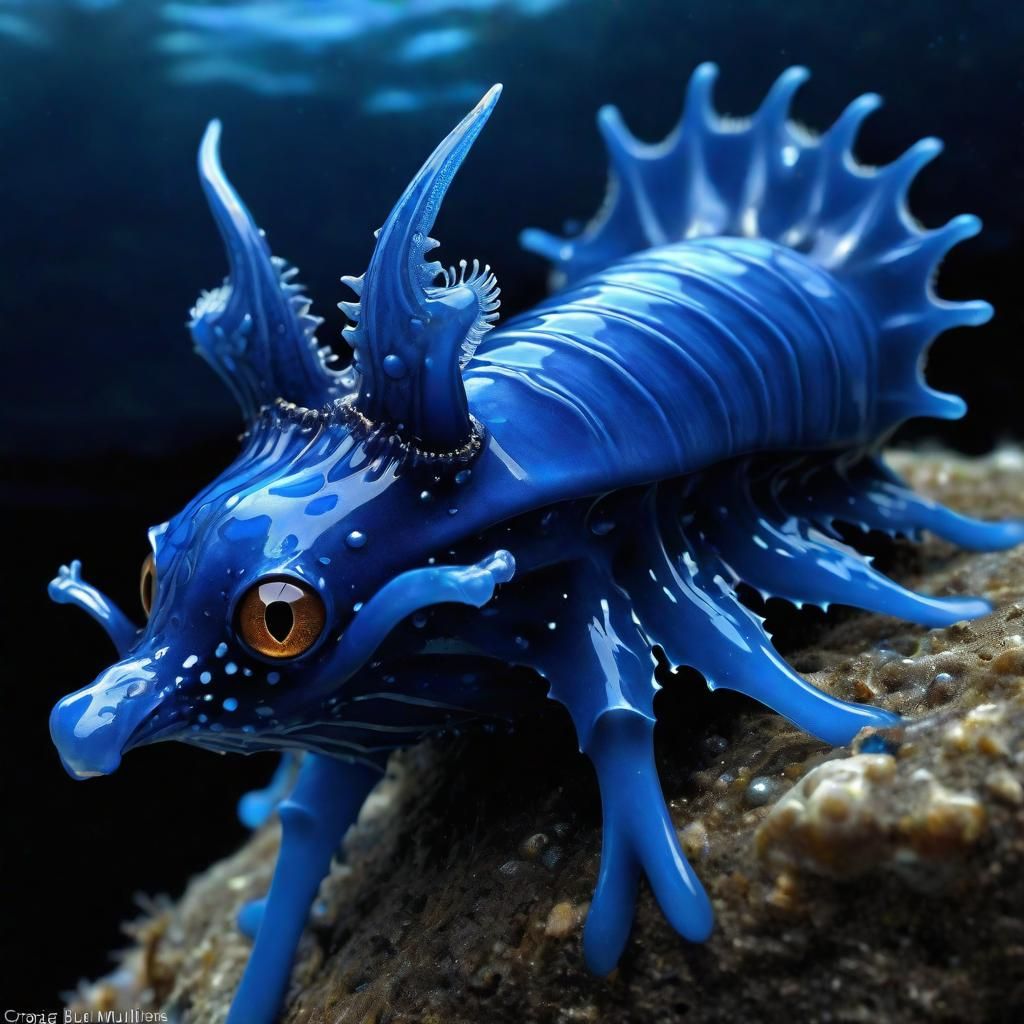 Community Contest Winner - Create a Glaucus Atlanticus Blue dragon Sea slug