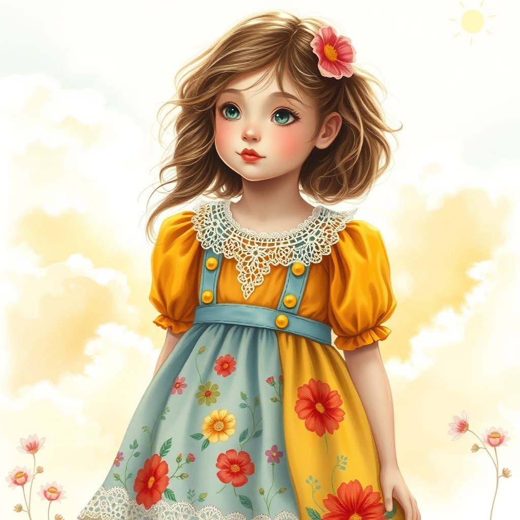 Imaginative Creative Pinafore Dress