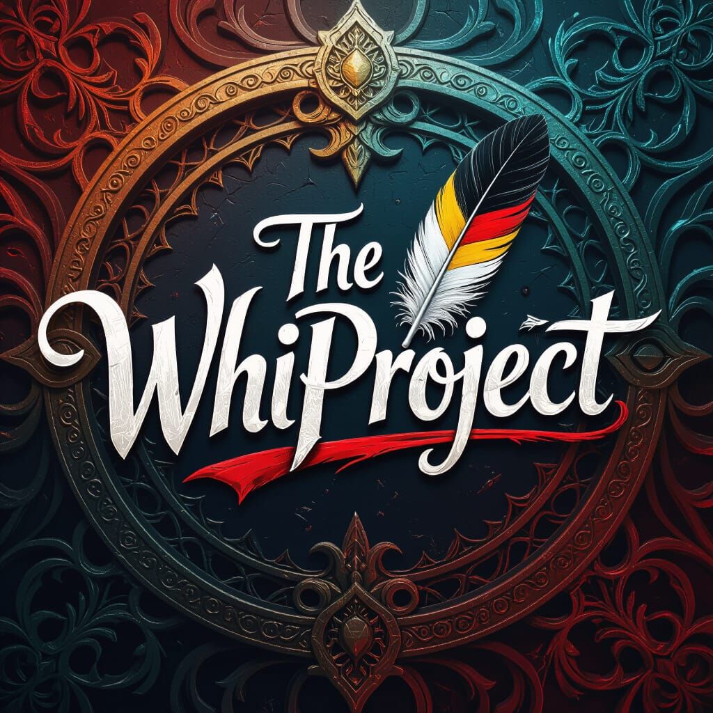 The WHIProject Logo with Eagle Feather Design