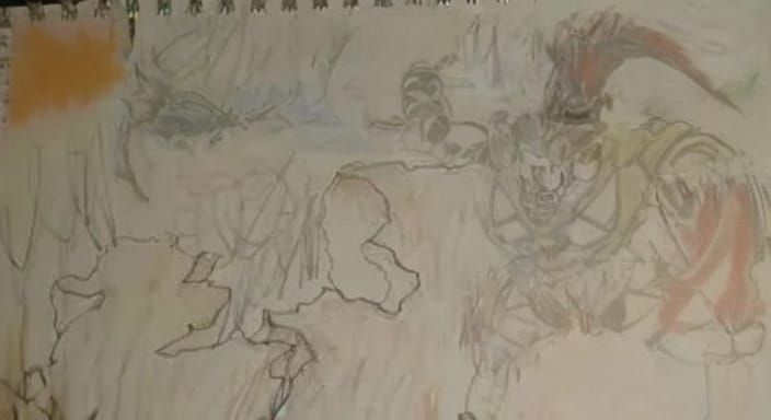 Kirby Fights Darkmatter Ganon with Twisted Double Helix Swor...