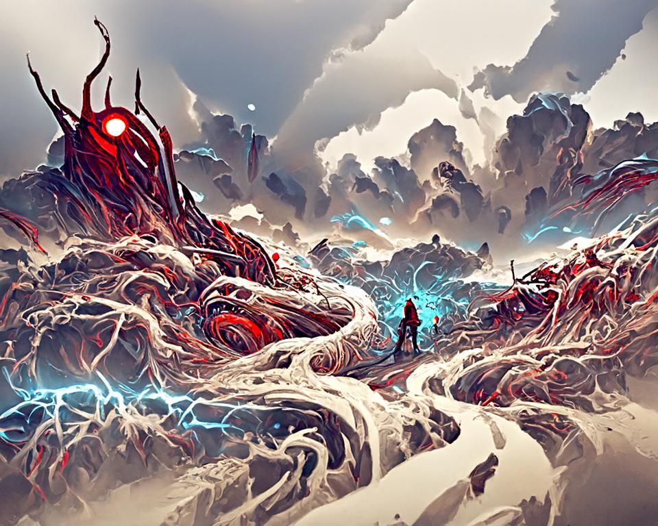 Wrath of Gods: Destruction in Digital Art