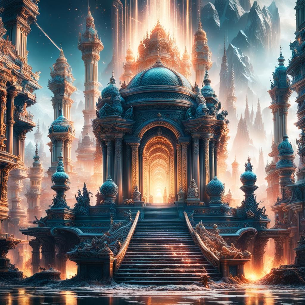 Epic Cinematic Digital Matte Painting in 8k