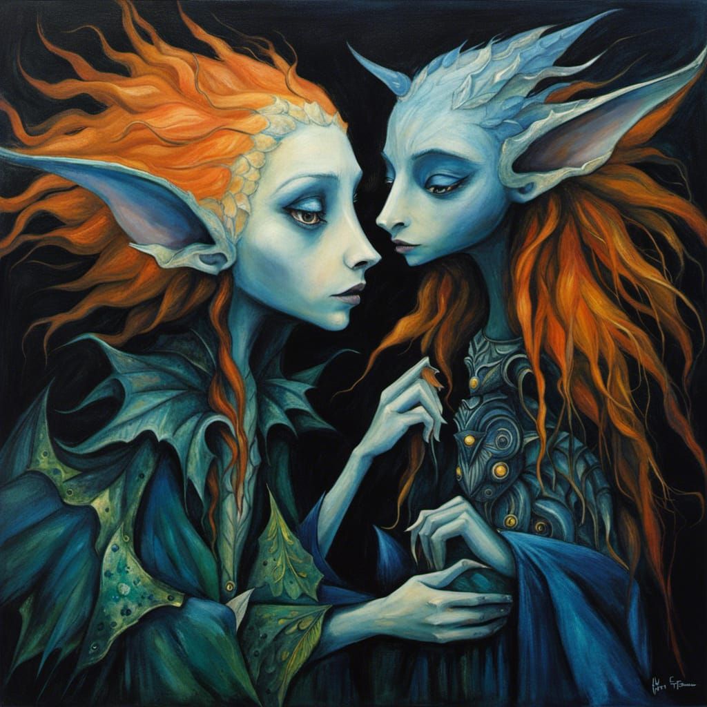 Shadow Protectors: A Burton-esque Goblin Fairy Tale