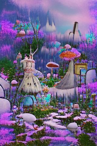 Cinematic Fairy Wonderland with Flower Garden