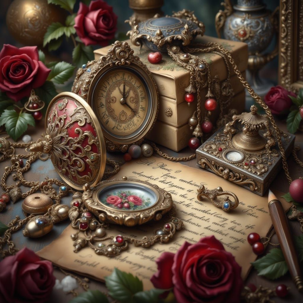 Antique Locket Connects Past and Present Romance