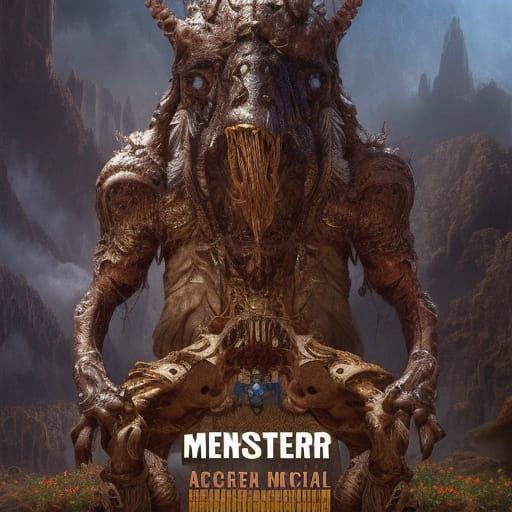 Friendly Monsters in Epic Cinematic Digital Painting